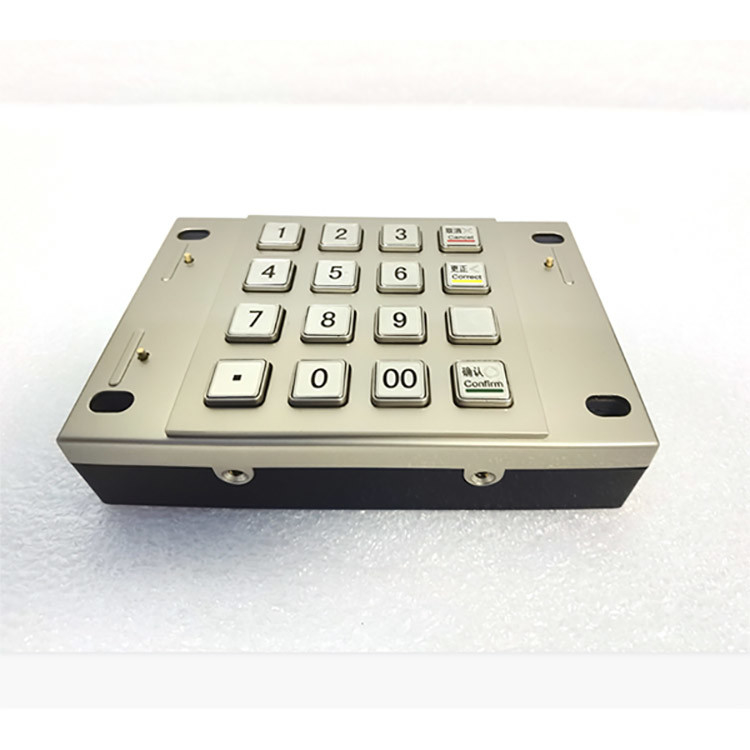 PCI 4.0 Certified Encrypting EPP Pin Pad لأكشاك الدفع النقدي ATM