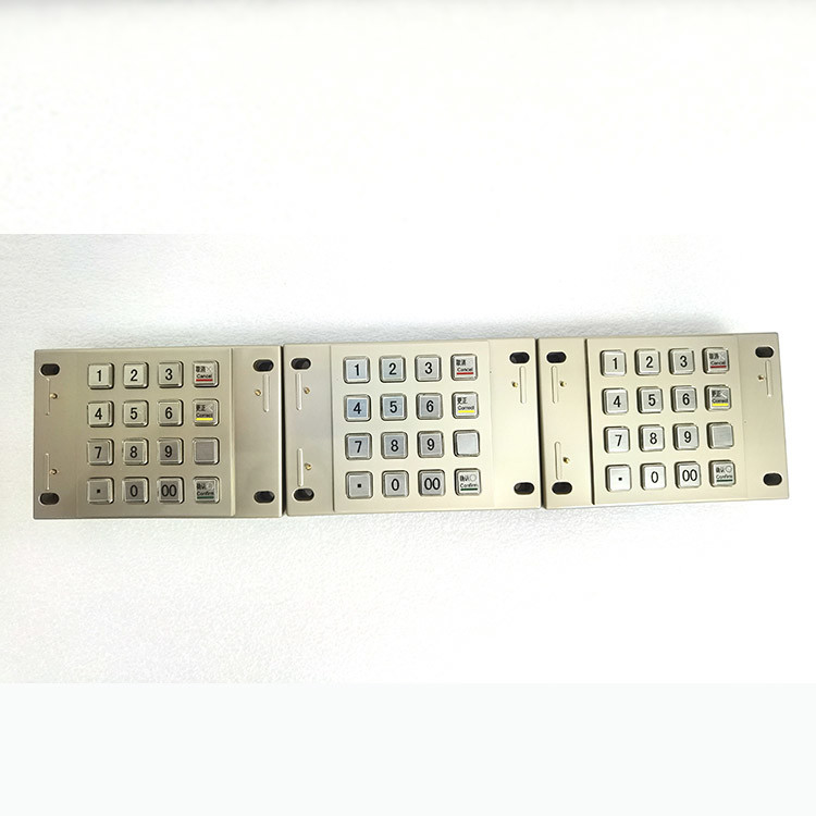 PCI 4.0 Certified Encrypting EPP Pin Pad لأكشاك الدفع النقدي ATM