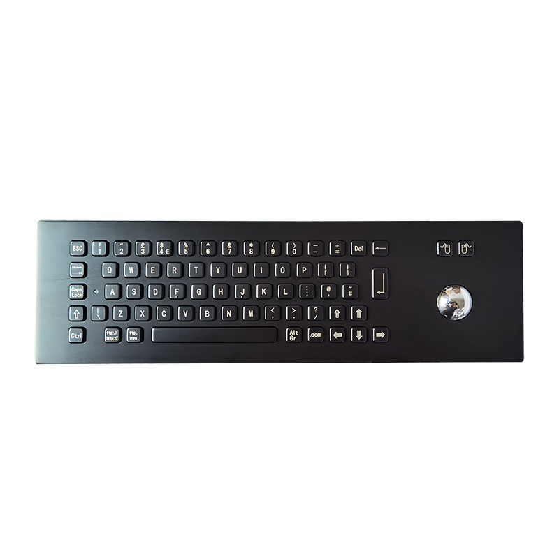 اللون الأسود IP65 المفاتيح المقاومة للماء من الفولاذ المقاوم للصدأ مع 67 مفاتيح