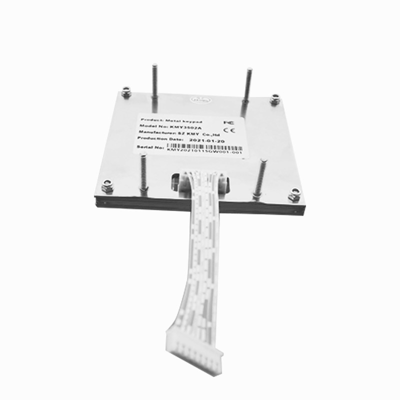 4 × 4 مقاوم للماء IP65 الفولاذ المقاوم للصدأ المفاتيح الرقمية المعدنية لجهاز كيوسك الخدمة الذاتية